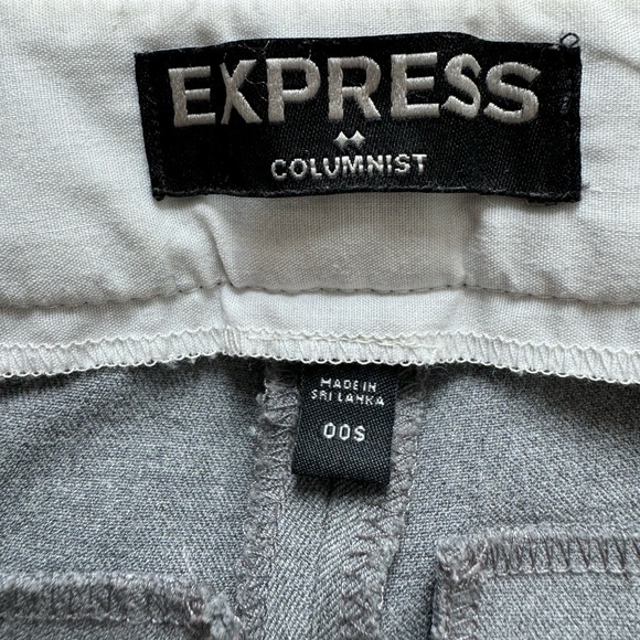 Express Columnist Pants in Grey Dark - Picture 7 of 7